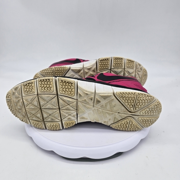 Nike Shoes Men 9 Free 5.0 LiveStrong Trainers Black Vivid Pink Sneakers - Picture 5 of 9